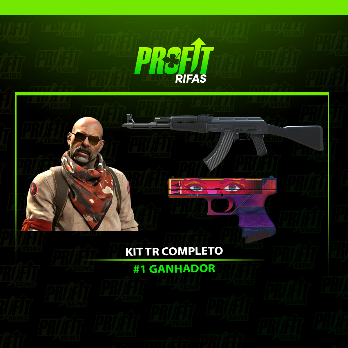 KIT TR AGENTE + AK + USP