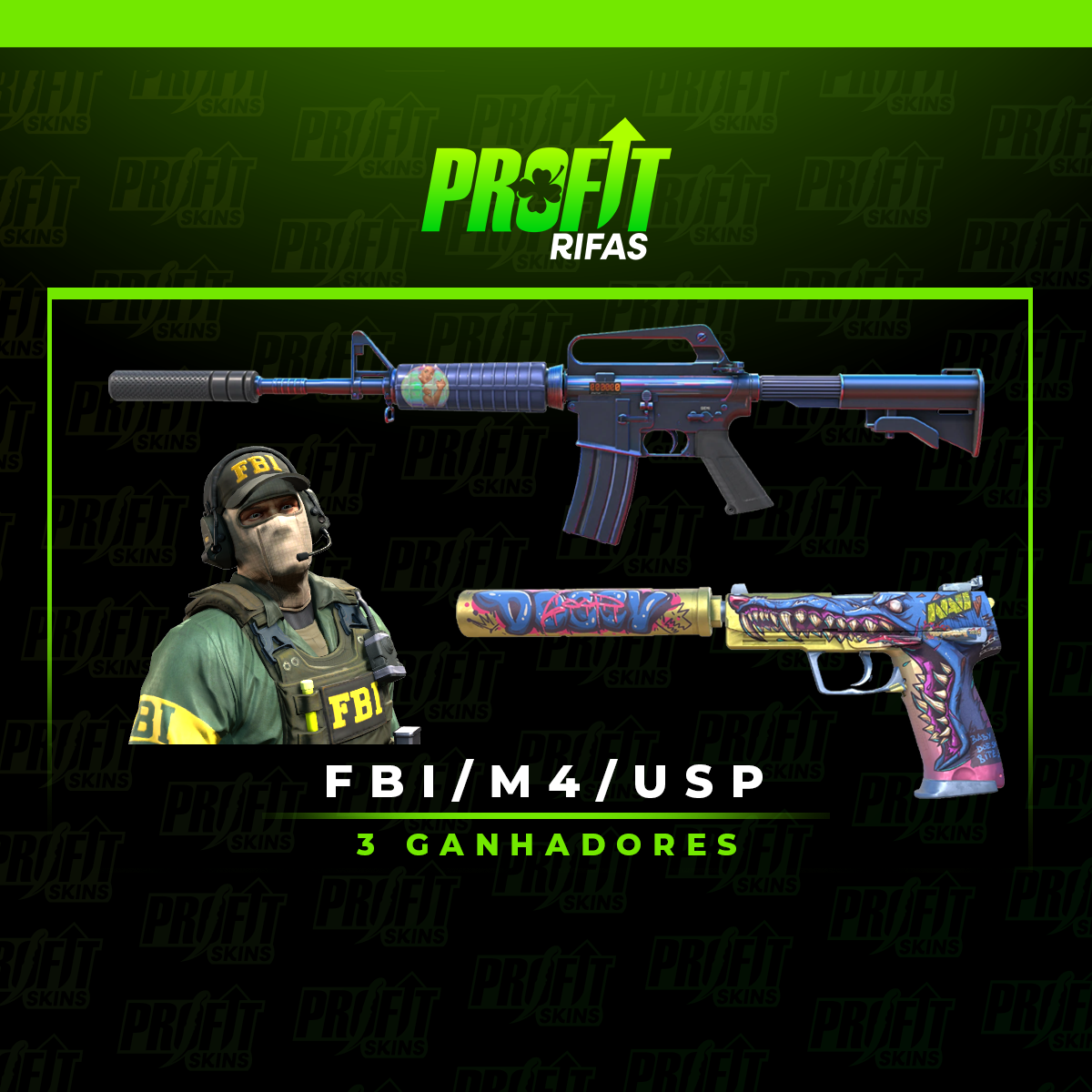 FBI/M4/USP