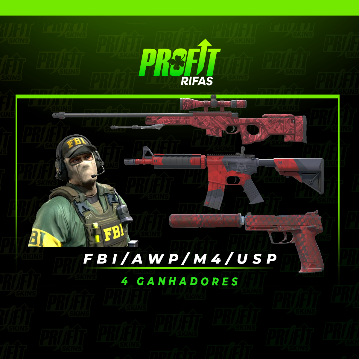 FBI/AWP/M4/USP