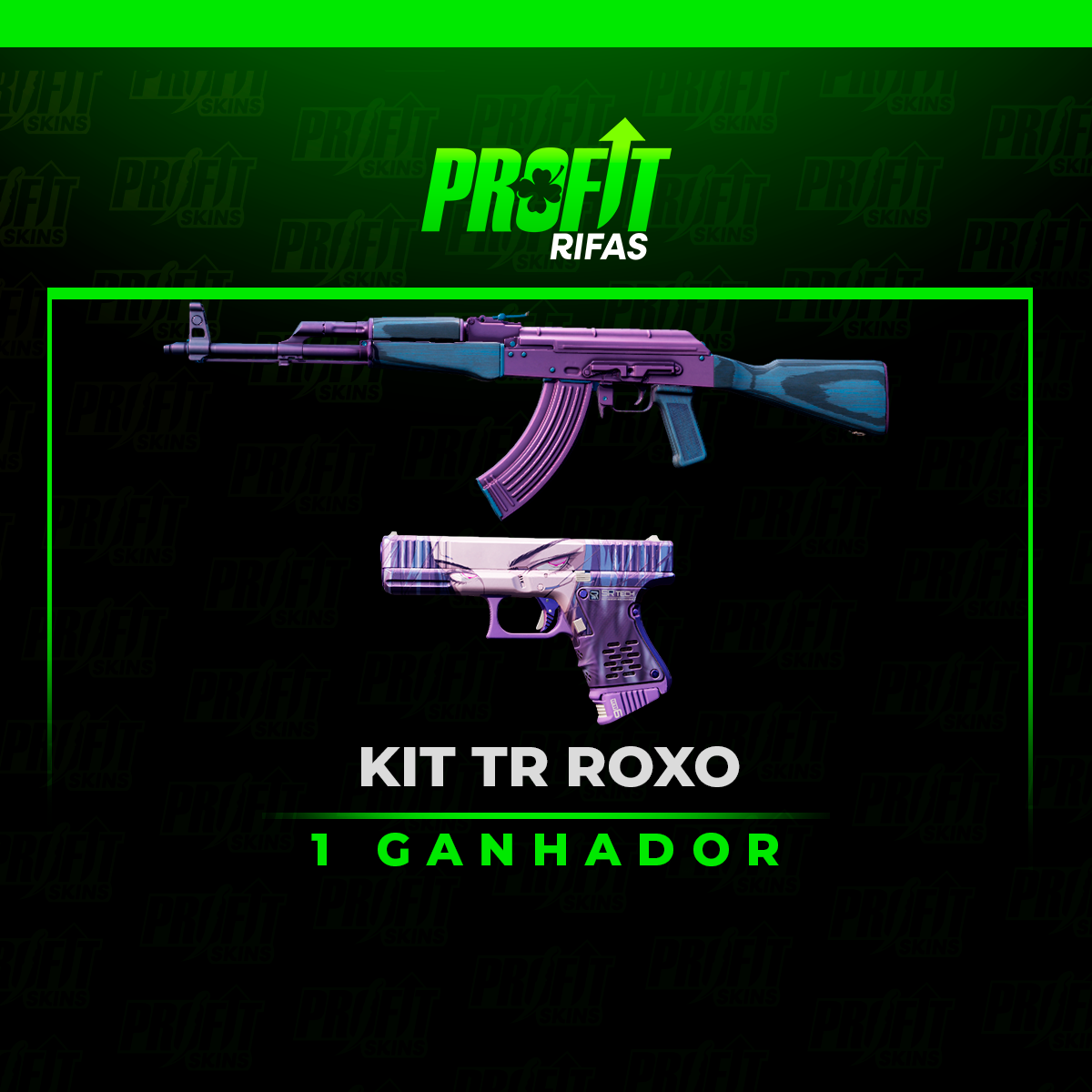 KIT TR ROXO - PROFIT SKINS