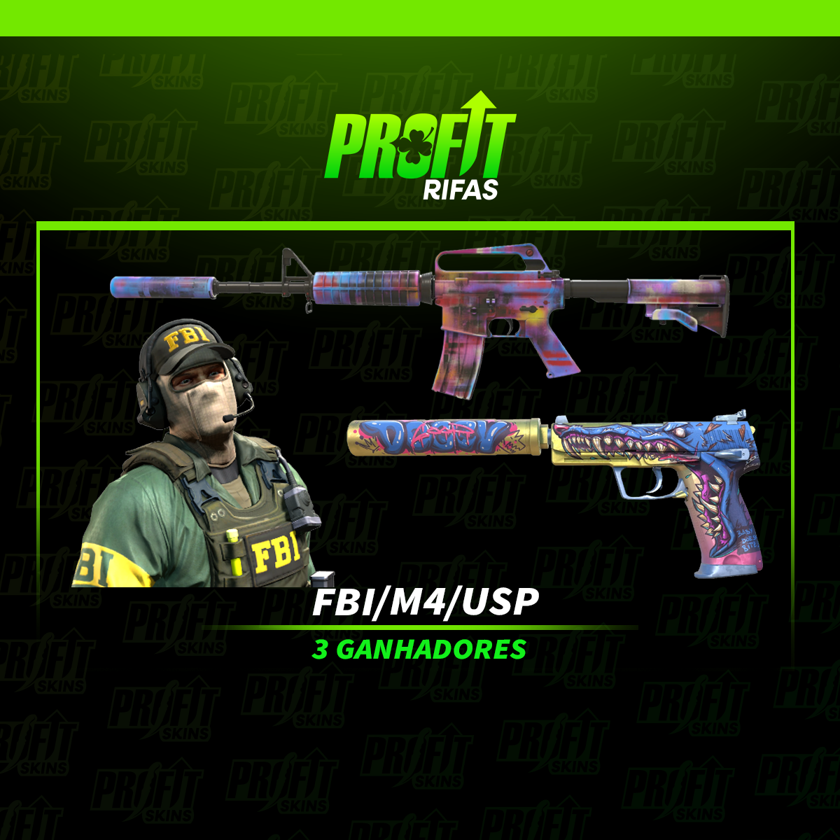 FBI/M4/USP