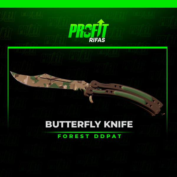 Butterfly Knife | Forest DDPAT + 2 Top's Compradores