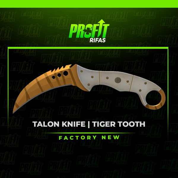 ★ Talon Knife | Tiger Tooth (Factory New)🍀