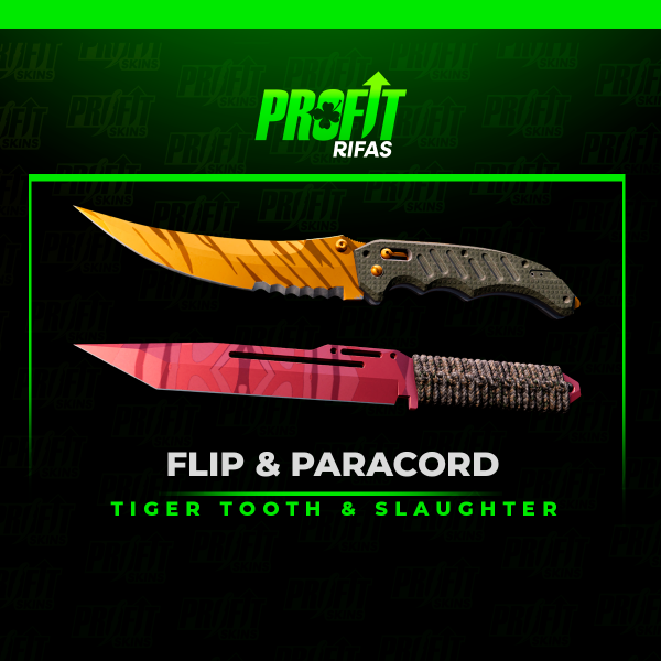 Flip & Paracord | Faca em DOBRO 🔥