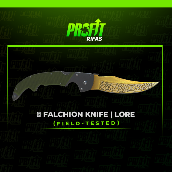 ★ Falchion Knife | Lore (Field-Tested)🍀